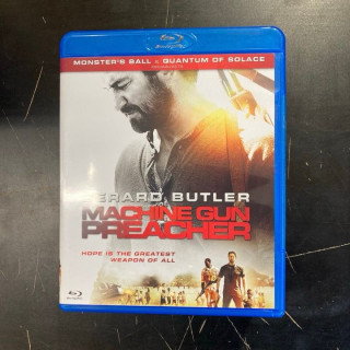 Machine Gun Preacher Blu-ray (M-/M-) -toiminta-